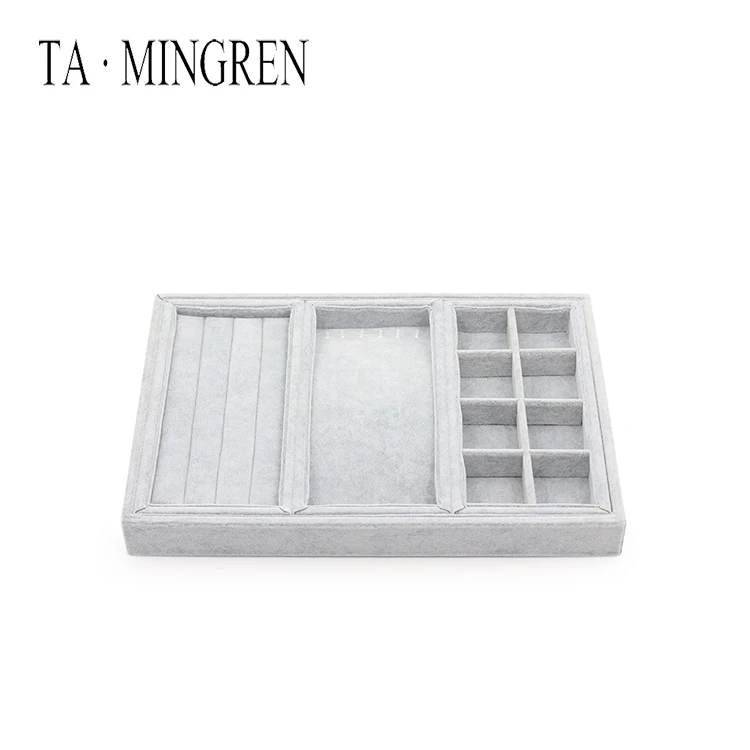 
Wholesale Portable Custom Necklace Display Jewellery Tray Cheap Jewelry Display Tray 