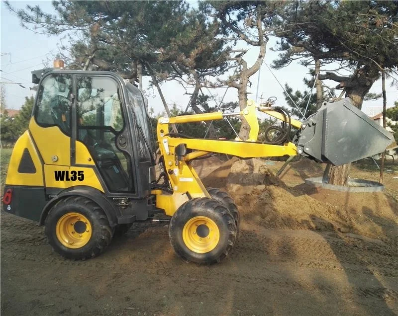 CE approved mini loader WL50 Hot sale wheel loader in European Markets