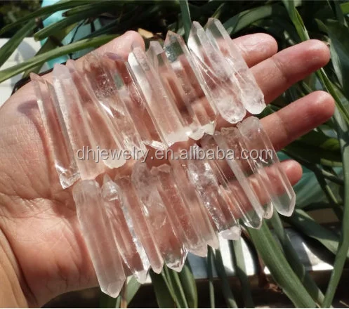 100% Tibet Natural Clear Quartz Crystal Points Terminated Wand For Wholesale
