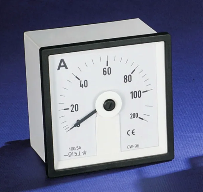 DC moving iron voltage meter mV type long scale  240degree analog voltage meter analog voltmeter panel meter-everfar