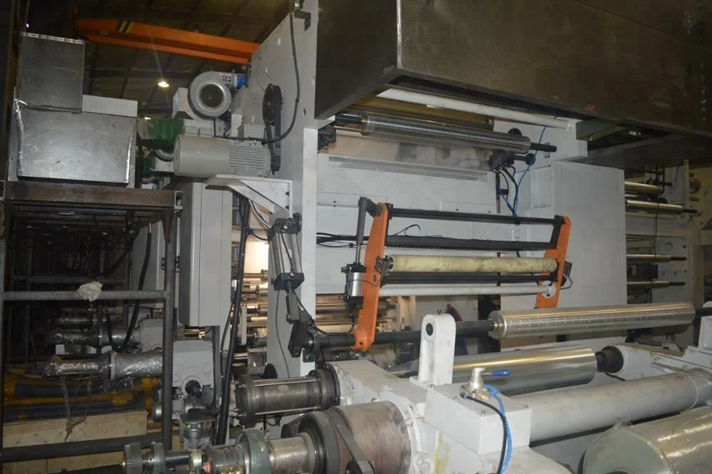 
AYJ-E Super Speed 250M Seven Motor Plastic OPP BOPP CPP PAPER PVC Film Rotogravure Printing Machine Price 