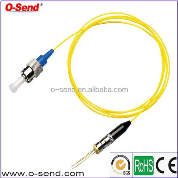 9/125 нм 10 мВт FP лазерный диод, отрезной модуль SMF, для датчика и промышленного оптического модуля
