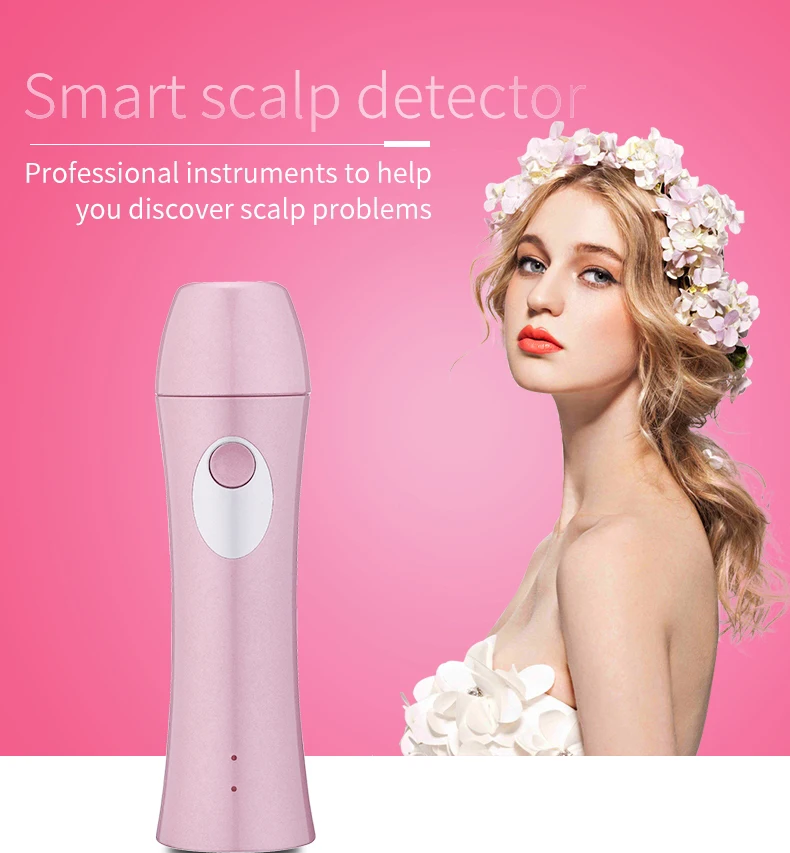 Portable scalp analyzer scalp scanner hair and scalp analysis microscope camera