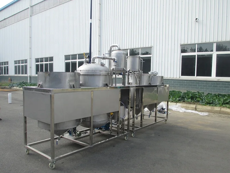 Low Price ! Animal Fat Oil Refining Machine Crude Oil Refinery for Sale