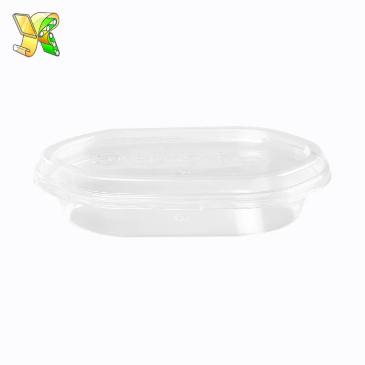 
Food grade pet container packaging PLA plastic bowl disposables food case 