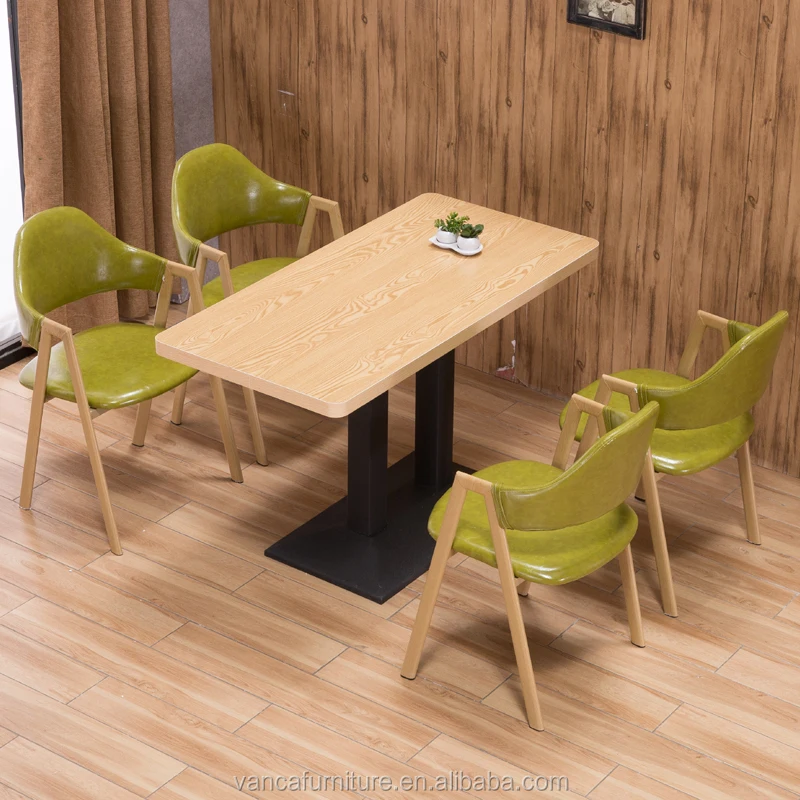 Popular antique wood restaurant furniture dining tables