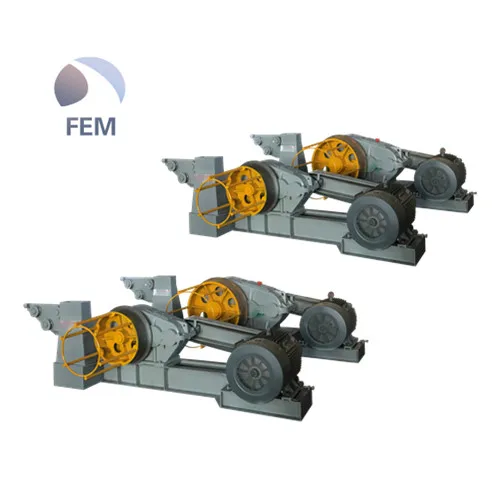 Single capstan steel wire horizontal type pulling machine