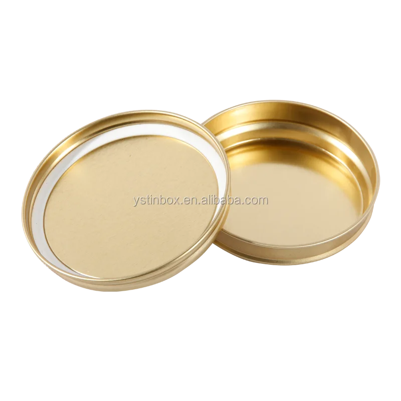 Golden First Class High Quality Caviar Food Packaging Tin Cans