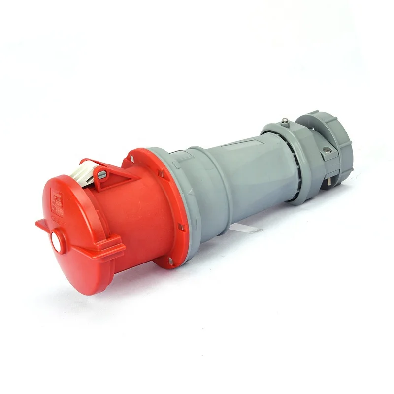 125a  UKS-C445-6  6h 440V 4P male and female industrial plugs and sockets