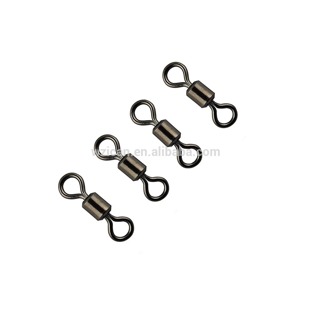 sell made in china high quality 320pcs/box fishing rolling swivel strong fishing tackle