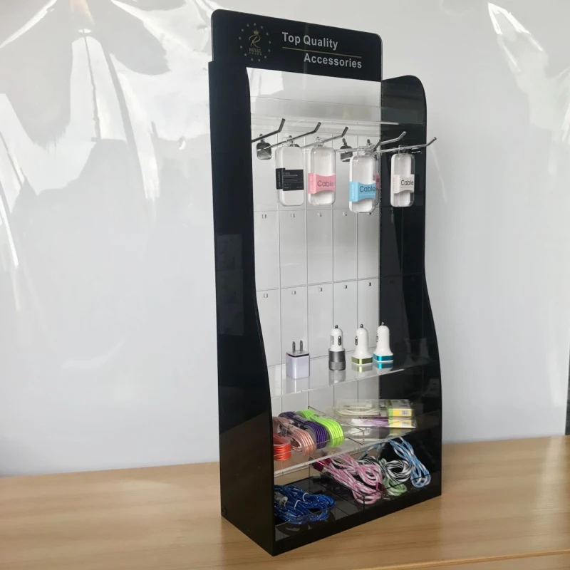 New Mobile Phone Charger Display Stand Phone Accessories Display Stand Top quality Accessories Display Rack
