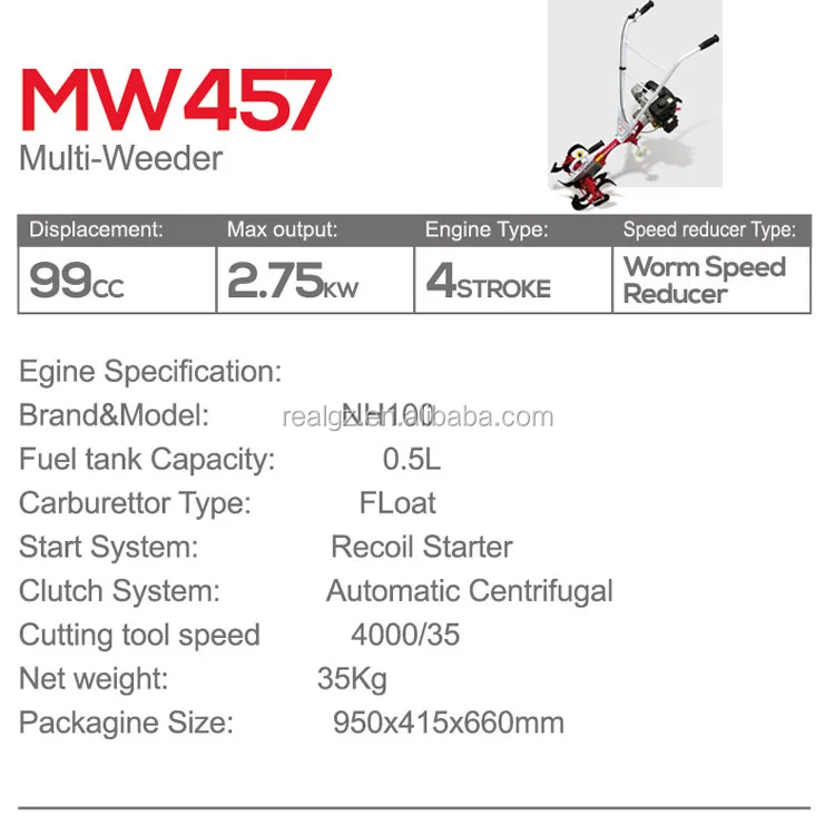 Gasoline power weeder machine power tiller price cheap motorize garden mini cultivator