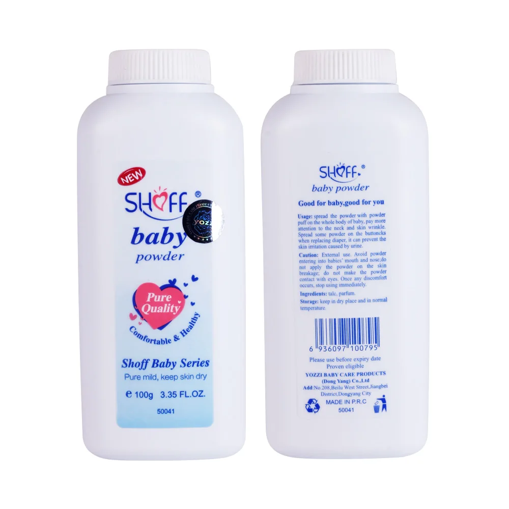 
2019 Best baby care product Yozzi superior 100g nestle natural baby powder 