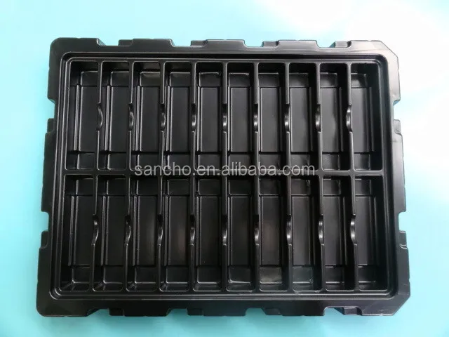 Custom Vacuum Formed Plastic Packaging Tray for Electronics