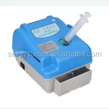 Одноразовый шприц и игольчатый Разрушитель хорошего качества CE & ISO