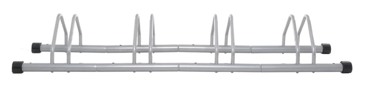 Bike Side Stand Well-designed Steel Stand for 5 bikes Durable Bike Floor Stand