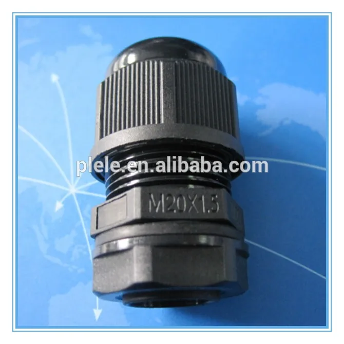 IP68 ROHS Waterproof nylon flexible conduit adaptor