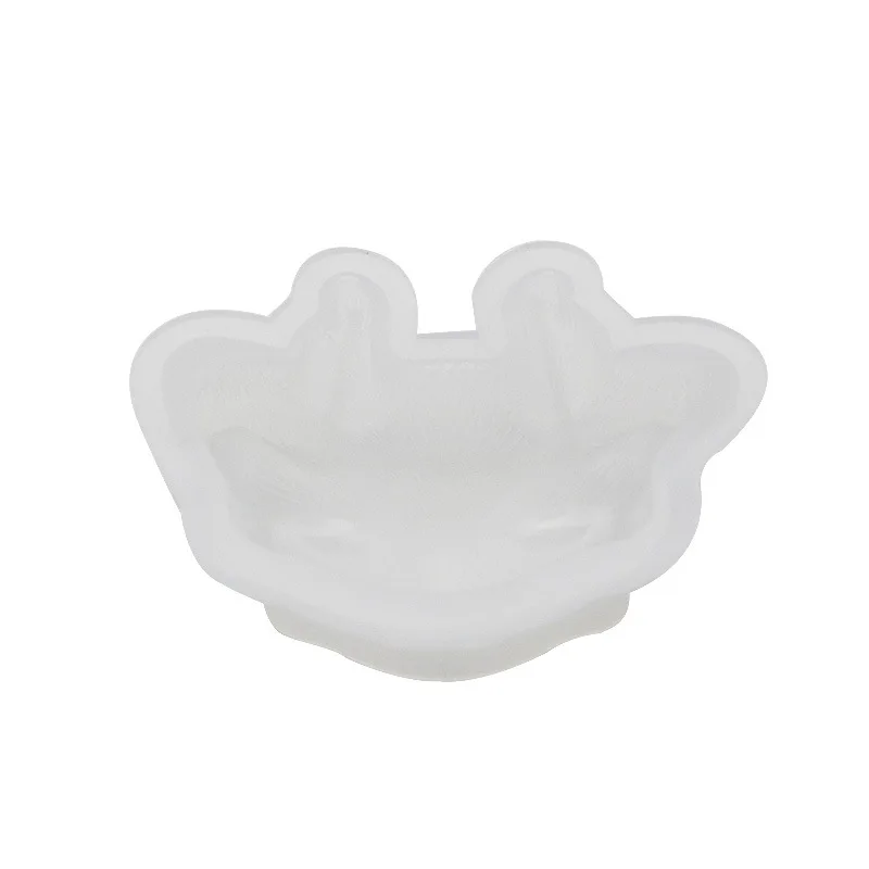 Yiwu bobao 3D cartoon 3-eye devil cat clay epoxy resin gum wax statue jewelry book mark cover art nail sticker phone case molds