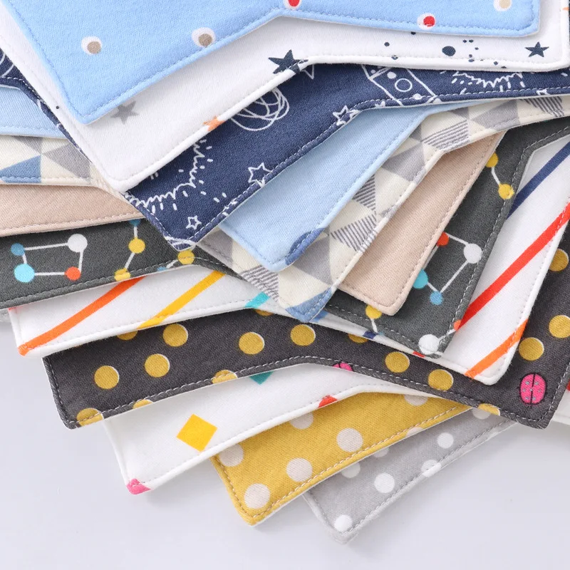 Детские хлопковые нагрудники с круглым вырезом, 360 градусов, фартук в форме цветка для новорожденных, нагрудники и Слюнявчики с лепестками для младенцев