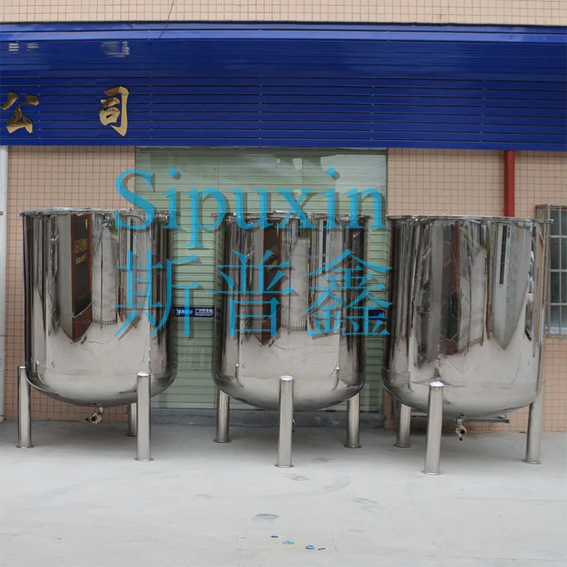 Sipuxin 2017 best selling easy cleaning 5000 liter sterile food mixing tank for good price