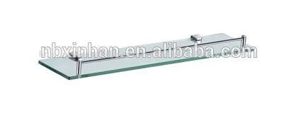 настенный, ванная углу латунь стеклянная полка