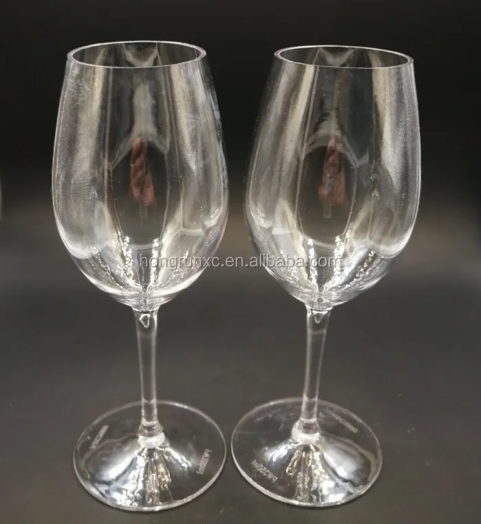 PET 8OZ Plastic wine glasses, 200ML Wedding party stemless plastic red wine glasses disposable