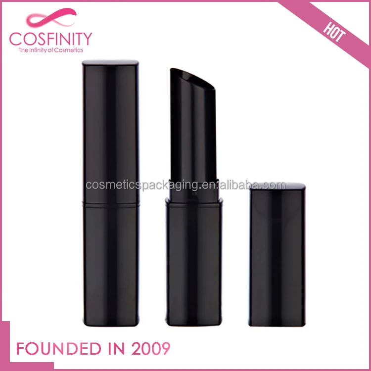 Free sample cosmetic packaging products slim lipstick container / custom lipstick tube