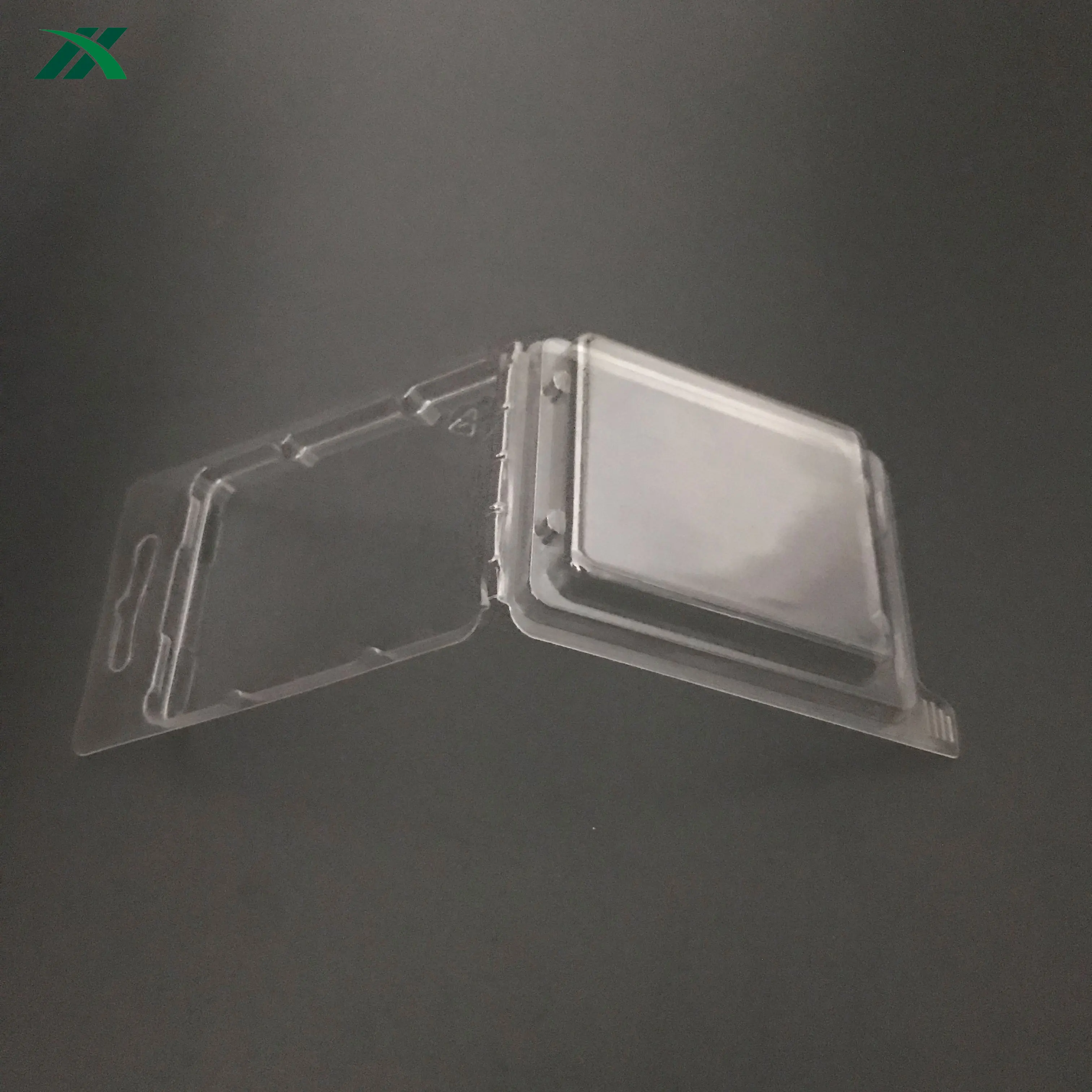 PET transparent stock fishing lure clamshell packaging