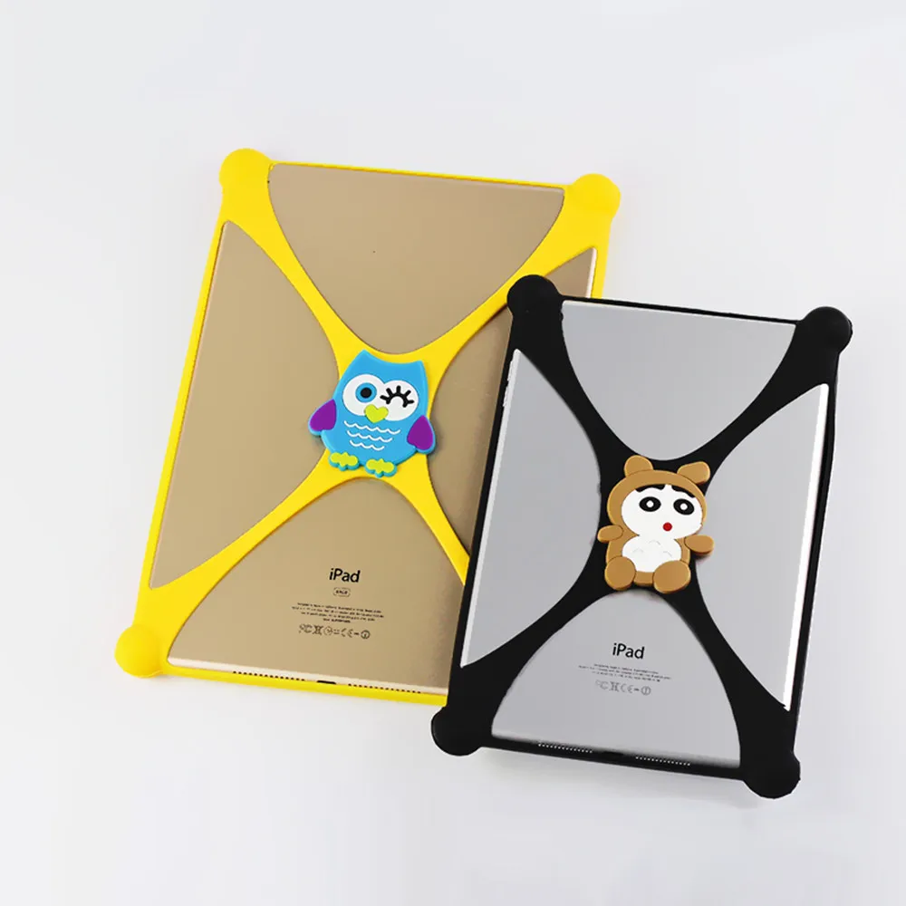 Wholesale Tablet Cases 10.1 Silicone Rugged Tablet Case Cute 3D Tablet PC Case