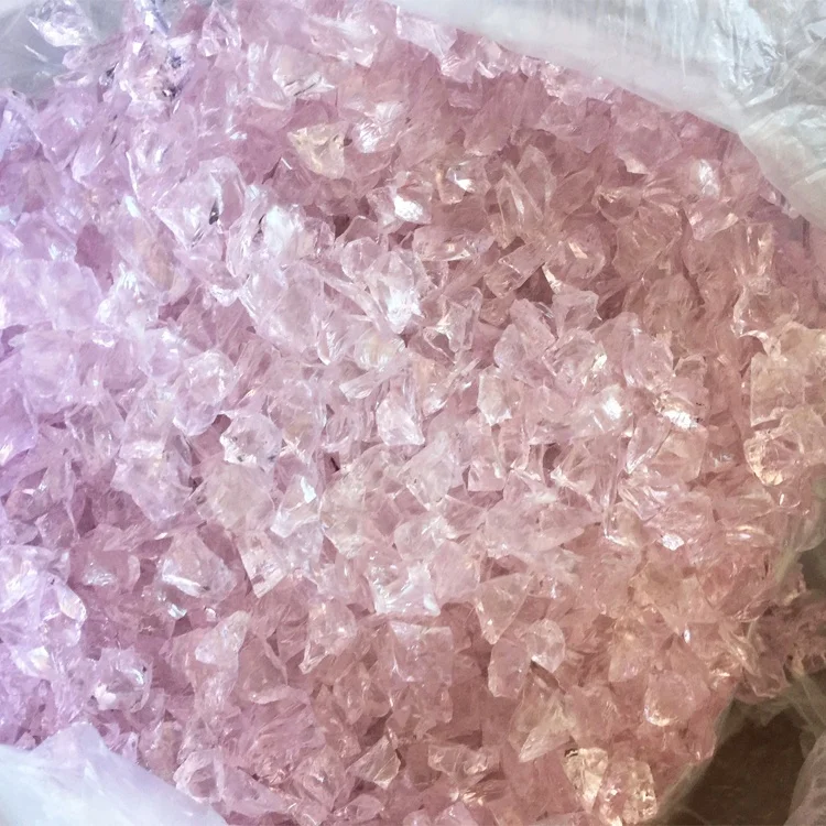 Original factory quality color gravel fire glass chips for terrazzo epoxy floor