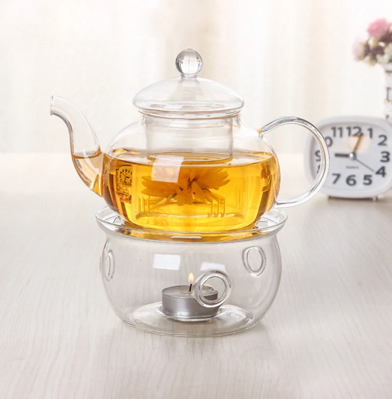 Логотип боросиликатное стекло чайник с Ясно заварки