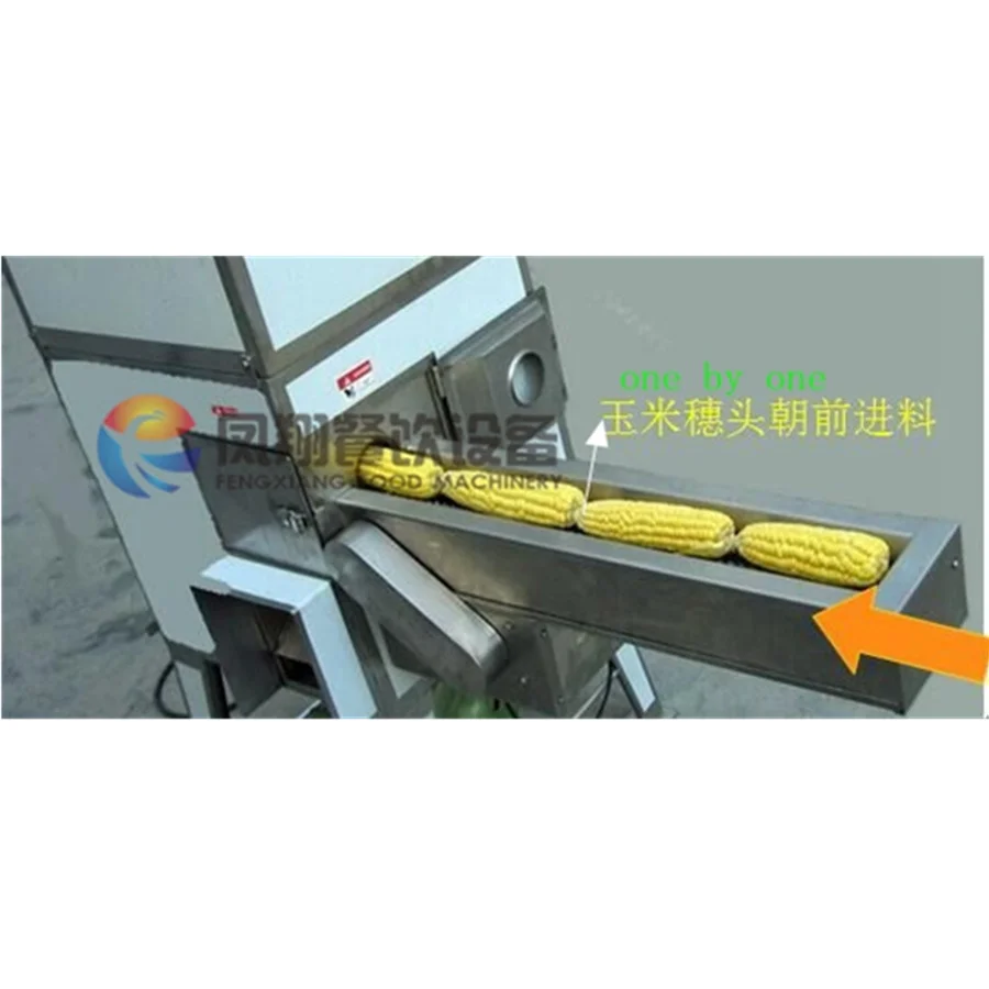  MZ-368 400-500kg/h Sweet Corn Thresher Fresh peeling