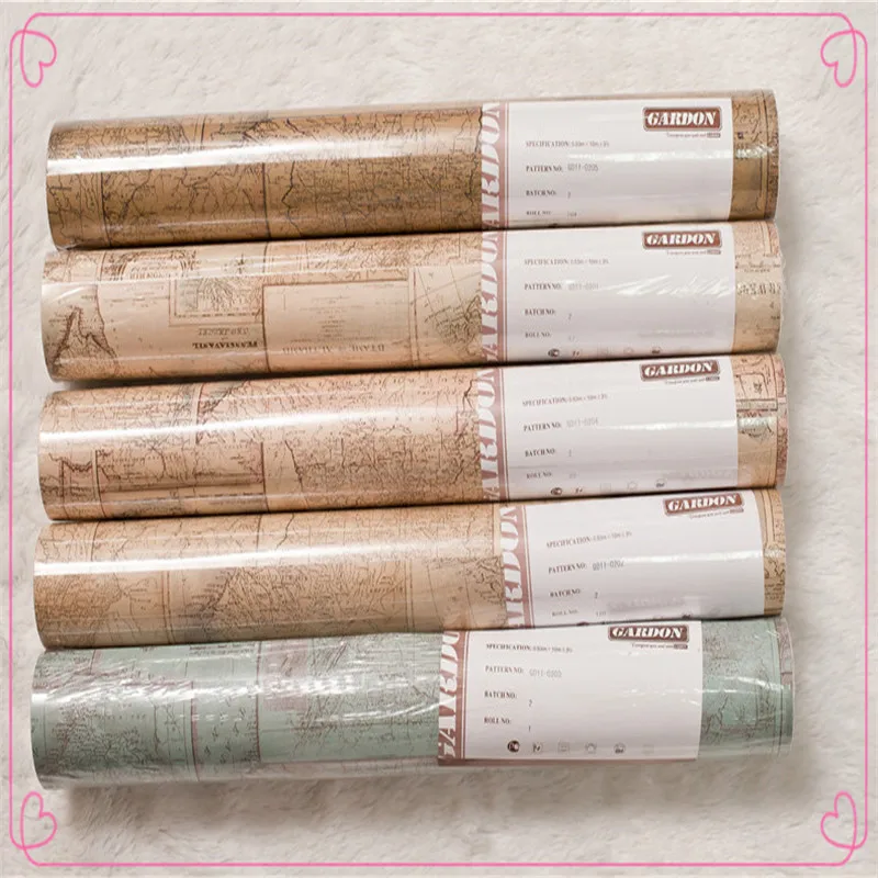 Beautiful mural vintage world map wallpaper home decor wallpaper designs