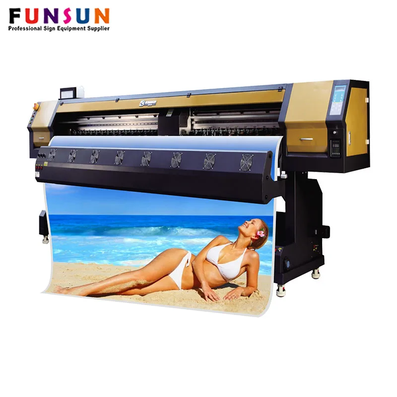 3.2 м большой формат Panaflex печатная машина с двумя Dx5 головок