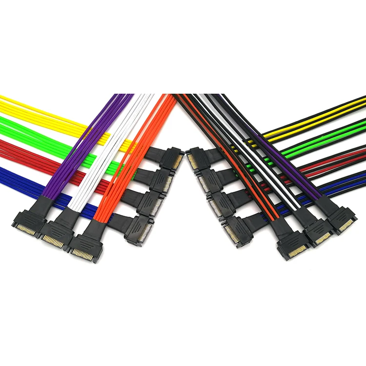 Двойной 24-контактный Atx материнская плата Мужской кабель