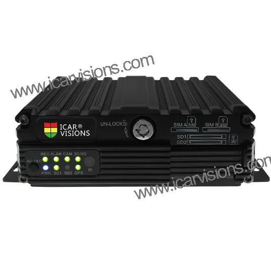 
sd card mdvr 2016 new products H.264 8 channel 3G mobile dvr 