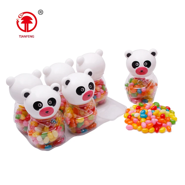 High quality cartoon  fruit candy for bear jelly bean