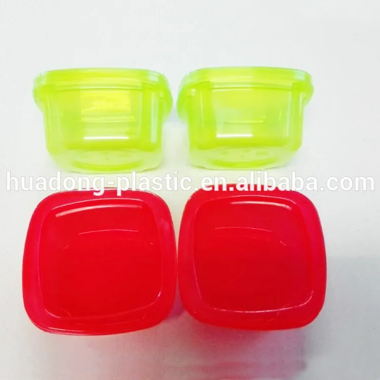 Food Grade Transparent Color Plastic Box PP Mini Fruit Plastic Box