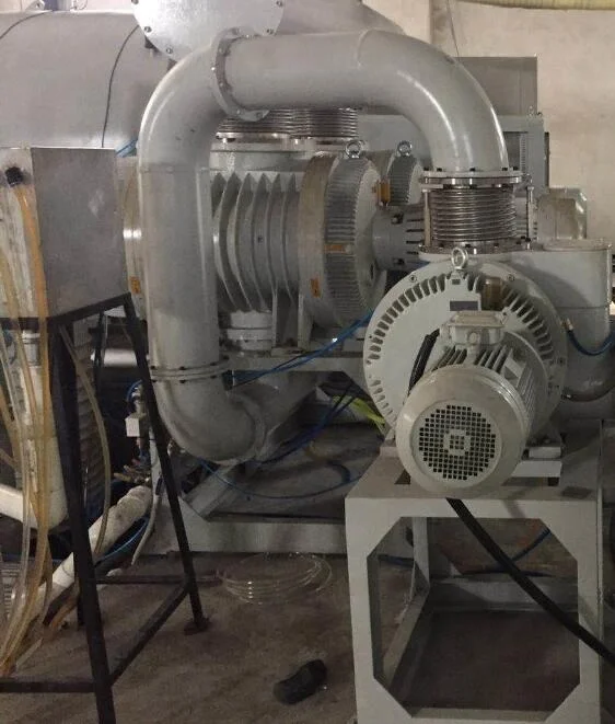 oil recycling system roots vacuum pump roots pump for oil distillate oil distilled vacuum system of Yuedong Metallizer Co.,Ltd.