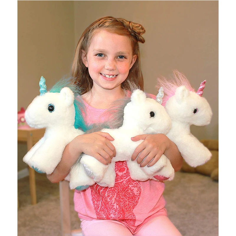 
High Quality Pink Plush Unicorn Stuffed Soft Toy for gifts 