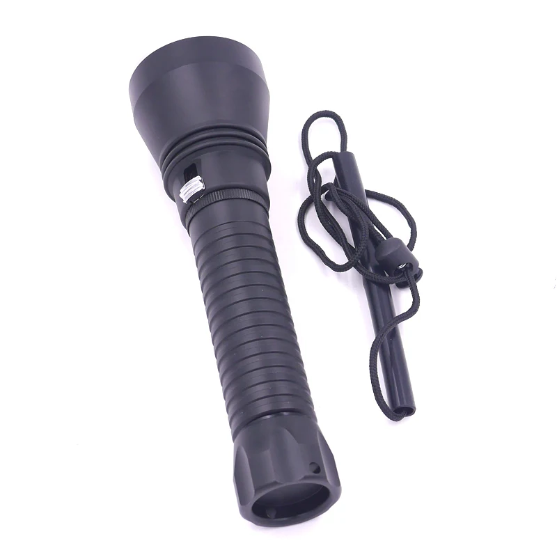 Professional XHP50 LED Aluminum Alloy 26650 Tactical Flashlight Waterproof Portable Diving Camping Light with IP68 Rating