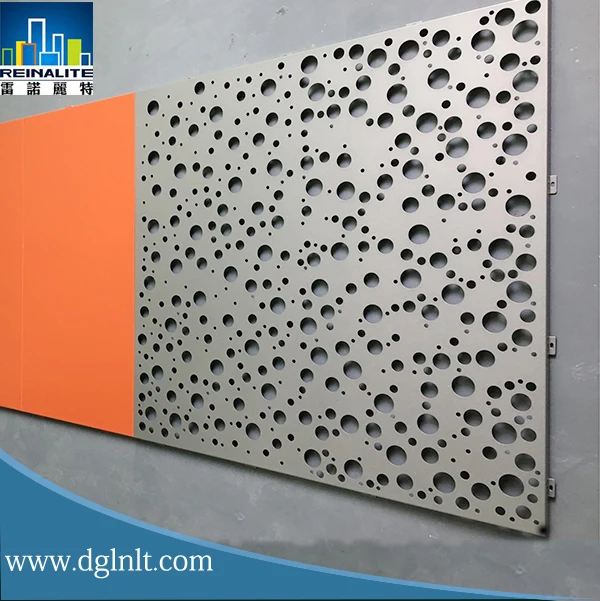 Outdoor Laser Cut Panel Cladding Metal Cladding Aluminum Decorative Wall Panel