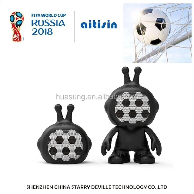 Оптовая продажа новых тенденций горячие продукты мяч динамик синий tooth2018 Кубок мира подарок для мини-футбола мяч динамик