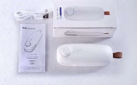 2022 wholesale Household Items Sealing machines and Safe Cut Impulse Handheld Vacuum Food Bag USB Plastic Sealer