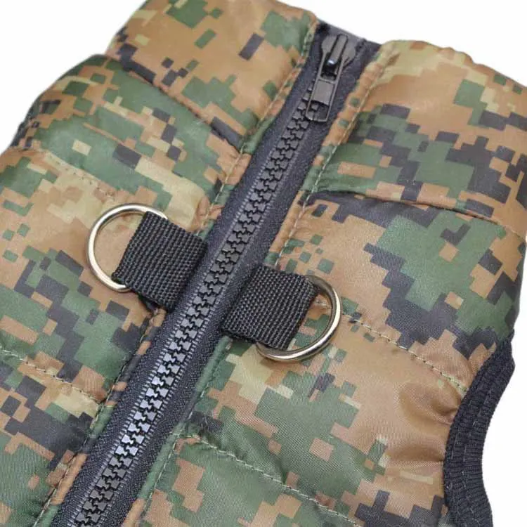 Wholesale Camouflage Warm Dog Jackets For Winter