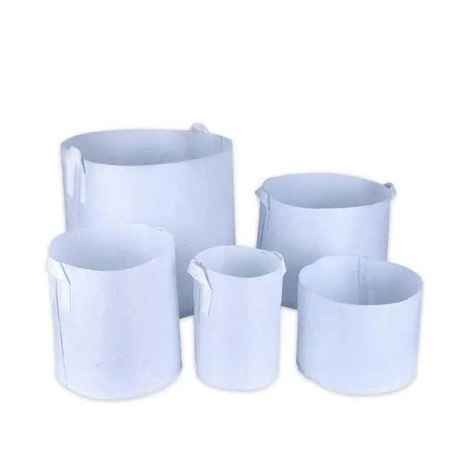 
Eco-friendly Unbreakable Garden Non woven bag Fabric Flower Pots Vegetable Large Plant Grow Bags 20 Gallon 