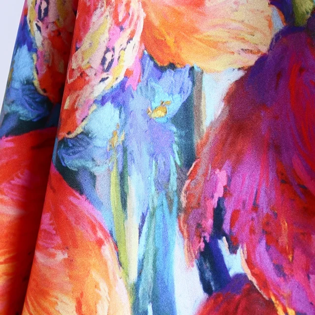 Custom Printing Magnetic Silk Scarf For Dropshipping