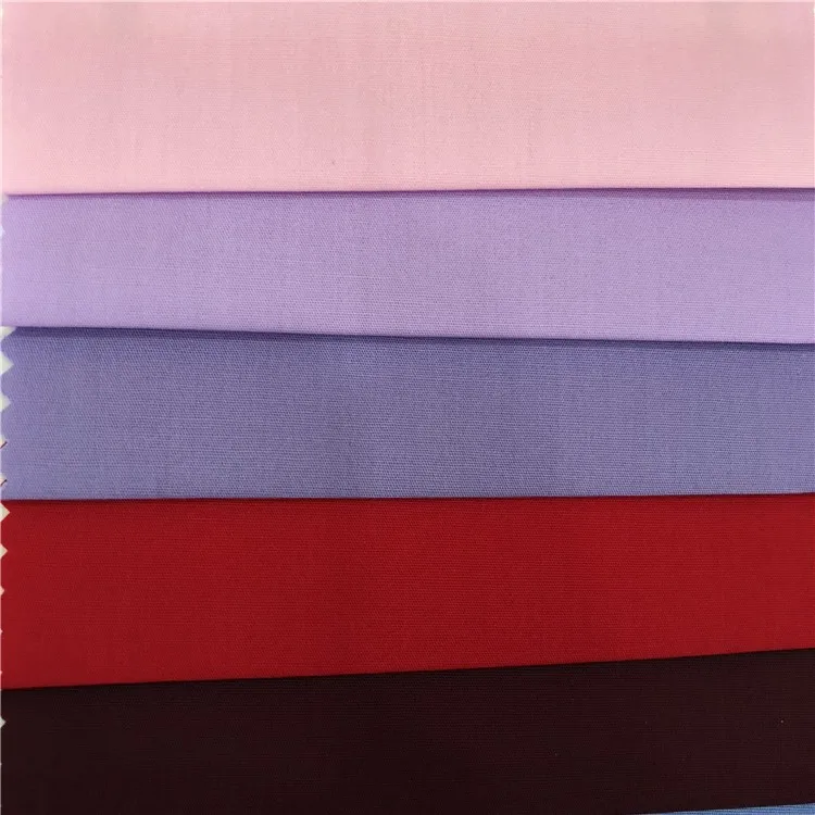 Light Thin Breathable Wicking TC 65/35 Poplin Fabric for Summer T-shirt