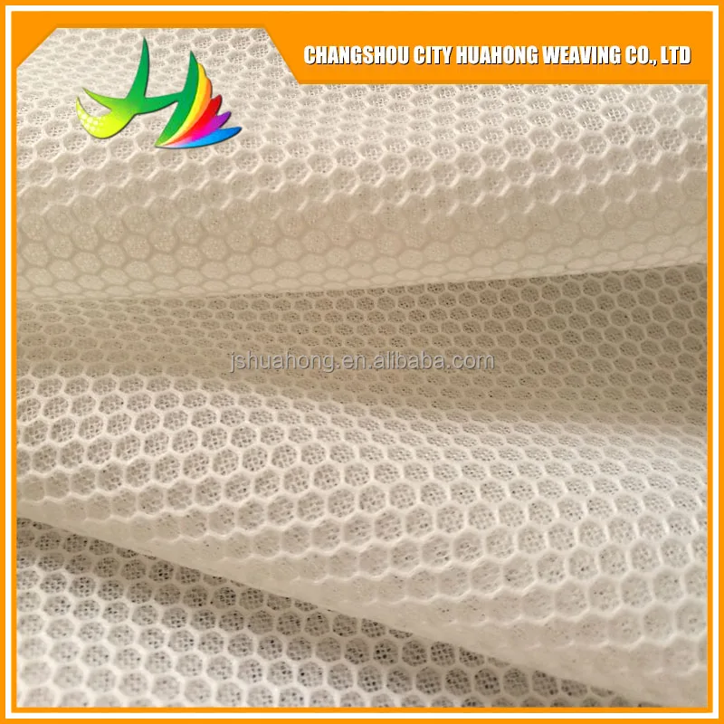 100% sandwich air foam mesh Polyester fabric for sport garment mattress fabric