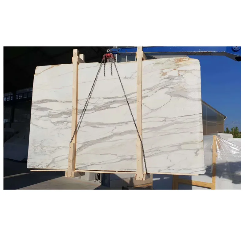 
First Grade Calacatta Gold Marble slab For Wall Design 